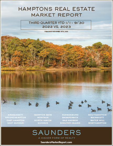 Third Quarter, YTD 2023 HAMPTONS REAL ESTATE MARKET REPORT